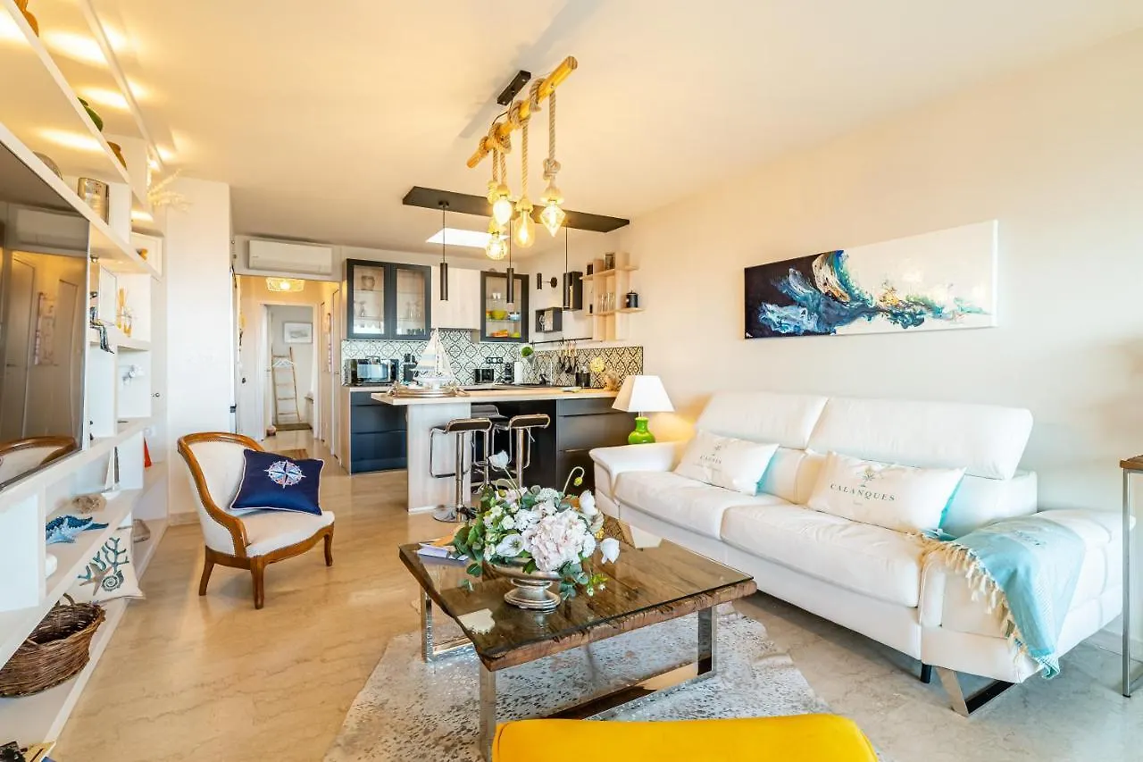 Les Voiles Blanches Par Dodo-A-Cassis Apartment 0*, Cassis